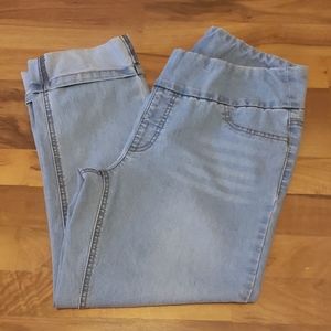 Multiples Slim-sation cropped pants